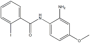 N-(2-amino-4-methoxyphenyl)-2-iodobenzamide 结构式