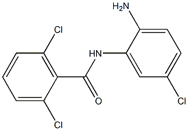 N-(2-amino-5-chlorophenyl)-2,6-dichlorobenzamide 结构式