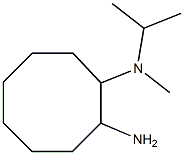 N-(2-aminocyclooctyl)-N-isopropyl-N-methylamine 结构式
