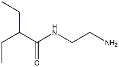 N-(2-aminoethyl)-2-ethylbutanamide 结构式