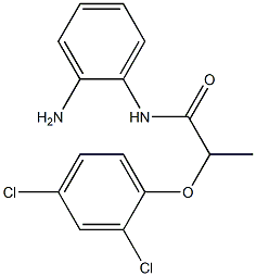 N-(2-aminophenyl)-2-(2,4-dichlorophenoxy)propanamide 结构式