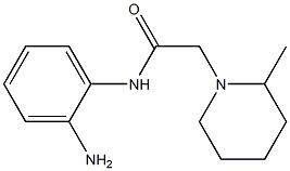 N-(2-aminophenyl)-2-(2-methylpiperidin-1-yl)acetamide 结构式