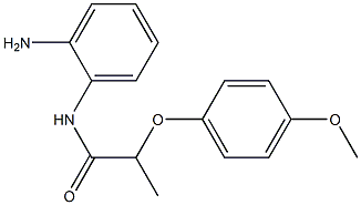 N-(2-aminophenyl)-2-(4-methoxyphenoxy)propanamide 结构式