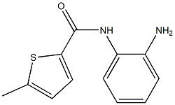 N-(2-aminophenyl)-5-methylthiophene-2-carboxamide 结构式