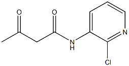 N-(2-chloropyridin-3-yl)-3-oxobutanamide 结构式