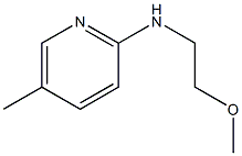 N-(2-methoxyethyl)-5-methylpyridin-2-amine 结构式