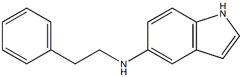 N-(2-phenylethyl)-1H-indol-5-amine 结构式