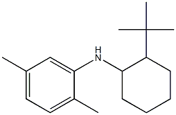 N-(2-tert-butylcyclohexyl)-2,5-dimethylaniline 结构式