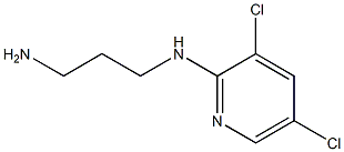 N-(3,5-dichloropyridin-2-yl)propane-1,3-diamine 结构式