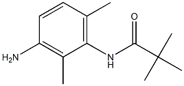 N-(3-amino-2,6-dimethylphenyl)-2,2-dimethylpropanamide 结构式