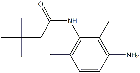 N-(3-amino-2,6-dimethylphenyl)-3,3-dimethylbutanamide 结构式