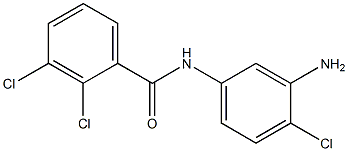 N-(3-amino-4-chlorophenyl)-2,3-dichlorobenzamide 结构式