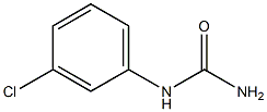 N-(3-chlorophenyl)urea 结构式