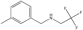 N-(3-methylbenzyl)-N-(2,2,2-trifluoroethyl)amine 结构式