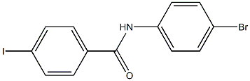 N-(4-bromophenyl)-4-iodobenzamide 结构式