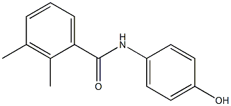N-(4-hydroxyphenyl)-2,3-dimethylbenzamide 结构式