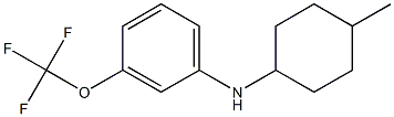N-(4-methylcyclohexyl)-3-(trifluoromethoxy)aniline 结构式