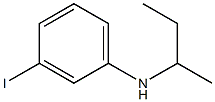 N-(butan-2-yl)-3-iodoaniline 结构式