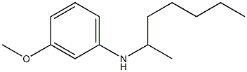 N-(heptan-2-yl)-3-methoxyaniline 结构式