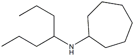 N-(heptan-4-yl)cycloheptanamine 结构式