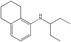 N-(pentan-3-yl)-5,6,7,8-tetrahydronaphthalen-1-amine 结构式