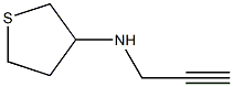 N-(prop-2-yn-1-yl)thiolan-3-amine 结构式