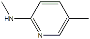 N,5-dimethylpyridin-2-amine 结构式