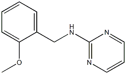 N-[(2-methoxyphenyl)methyl]pyrimidin-2-amine 结构式
