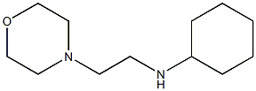 N-[2-(morpholin-4-yl)ethyl]cyclohexanamine 结构式