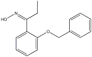 N-{1-[2-(benzyloxy)phenyl]propylidene}hydroxylamine 结构式