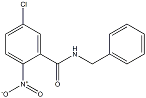 N-benzyl-5-chloro-2-nitrobenzamide 结构式