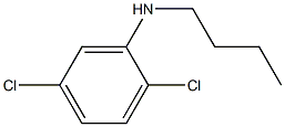 N-butyl-2,5-dichloroaniline 结构式