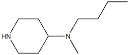 N-butyl-N-methylpiperidin-4-amine 结构式