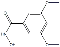 N-hydroxy-3,5-dimethoxybenzamide 结构式
