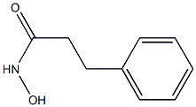 N-hydroxy-3-phenylpropanamide 结构式