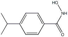 N-hydroxy-4-isopropylbenzamide 结构式