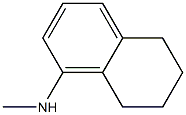 N-methyl-5,6,7,8-tetrahydronaphthalen-1-amine 结构式