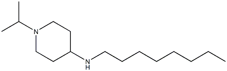 N-octyl-1-(propan-2-yl)piperidin-4-amine 结构式