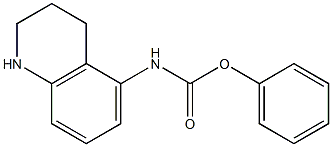 phenyl N-(1,2,3,4-tetrahydroquinolin-5-yl)carbamate 结构式