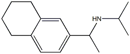 propan-2-yl[1-(5,6,7,8-tetrahydronaphthalen-2-yl)ethyl]amine 结构式