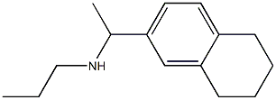 propyl[1-(5,6,7,8-tetrahydronaphthalen-2-yl)ethyl]amine 结构式