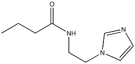 Butanamide,  N-[2-(1H-imidazol-1-yl)ethyl]- 结构式