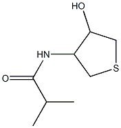 Propanamide,  2-methyl-N-(tetrahydro-4-hydroxy-3-thienyl)- 结构式