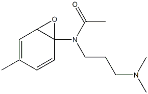 3-(N-4-Tolylacetamido)-N,N-dimethylpropan-1-amine oxide 结构式