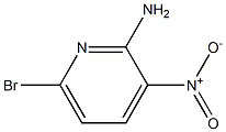 2-氨基-3-硝基-6-溴吡啶 结构式