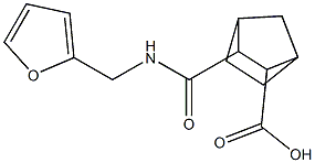 3-{[(2-furylmethyl)amino]carbonyl}bicyclo[2.2.1]heptane-2-carboxylic acid 结构式