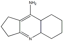 2,3,4a,5,6,7,8,8a-octahydro-1H-cyclopenta[b]quinolin-9-ylamine 结构式