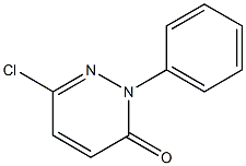 6-chloro-2-phenyl-3(2H)-pyridazinone 结构式