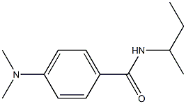 N-(sec-butyl)-4-(dimethylamino)benzamide 结构式