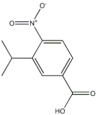 4-nitro-3-isopropylbenzoic acid 结构式